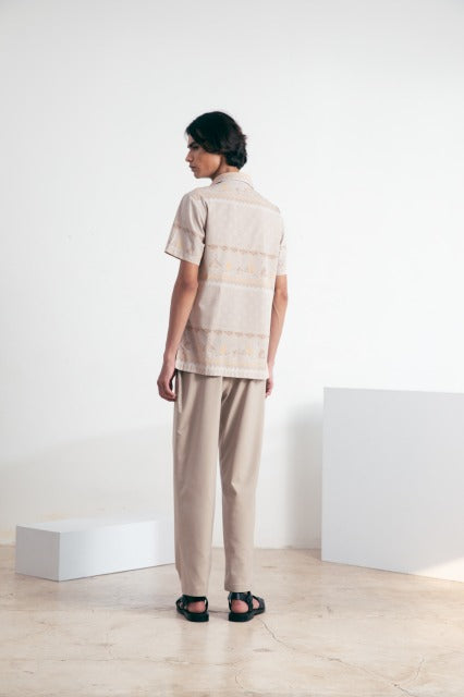 スワンバティック半袖シャツ