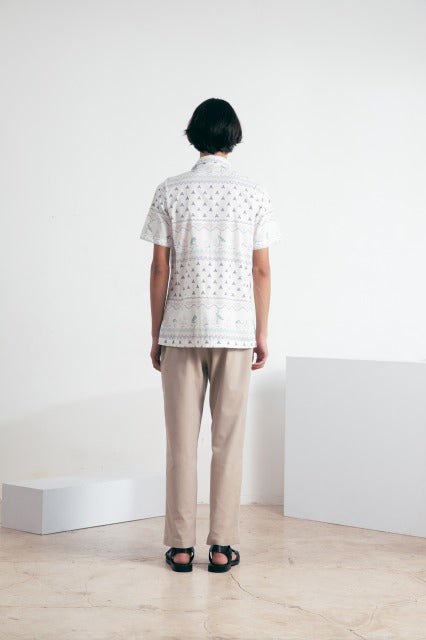 スワンバティック半袖シャツ