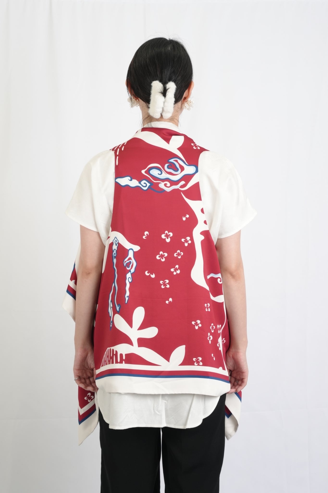 #01 ショートジレ スカーレットモダン