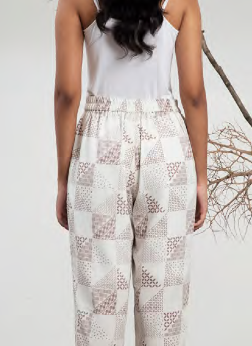 ルームウェアリラックスパンツ