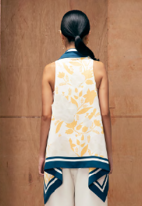 #11 ショートジレ ボタニカルイエロー