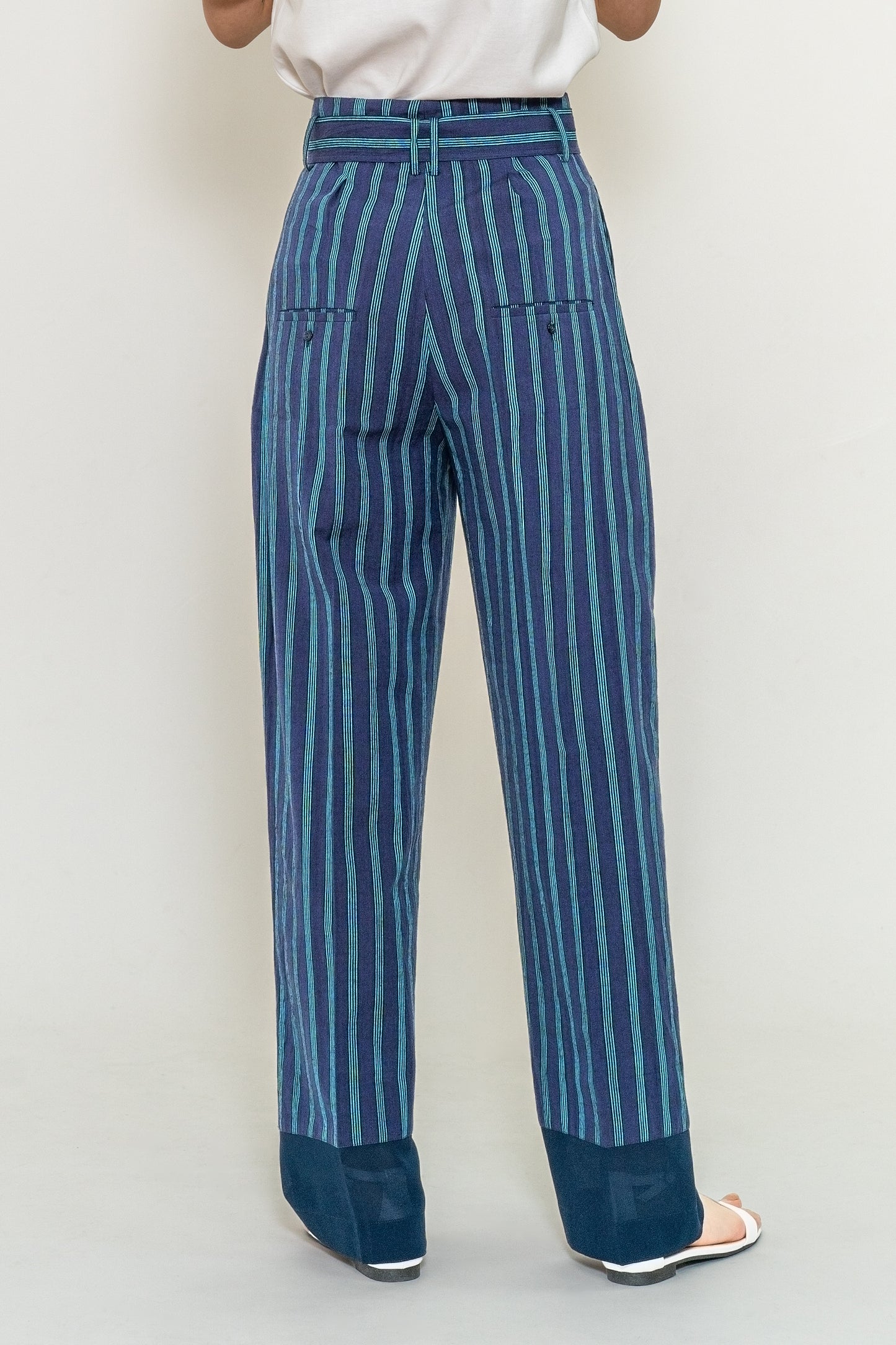 Random Lurik Tuck Pants