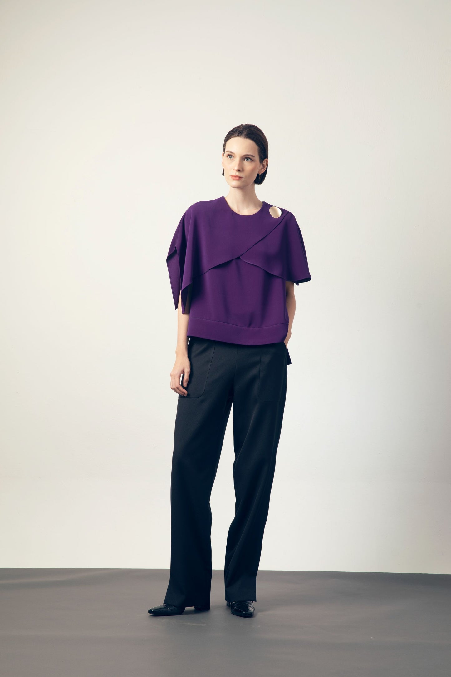 Avy Blouse-Purple