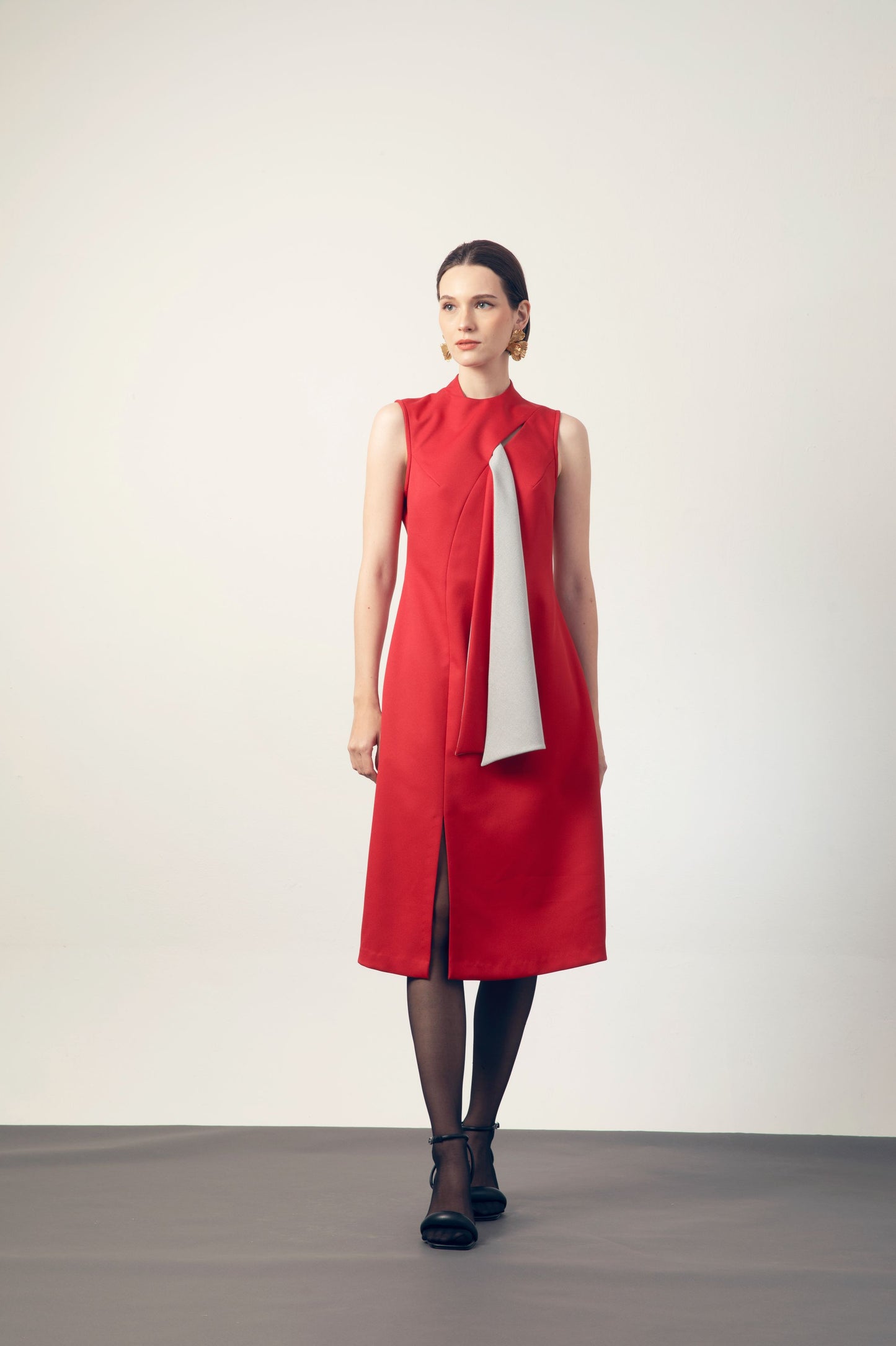 Clara Dress-Red