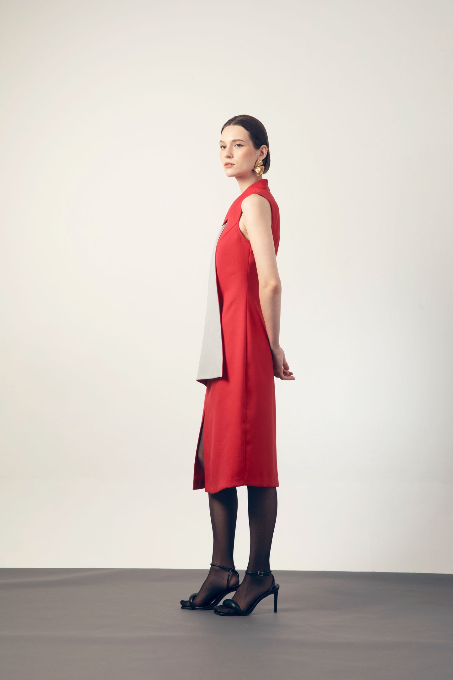 Clara Dress-Red