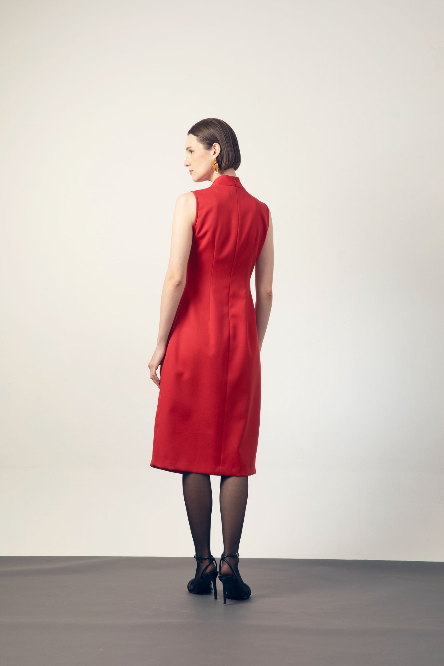 Clara Dress-Red