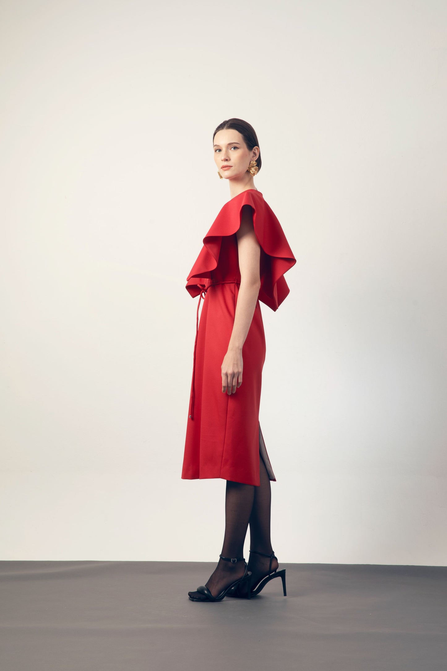 Ivor Dress-Red