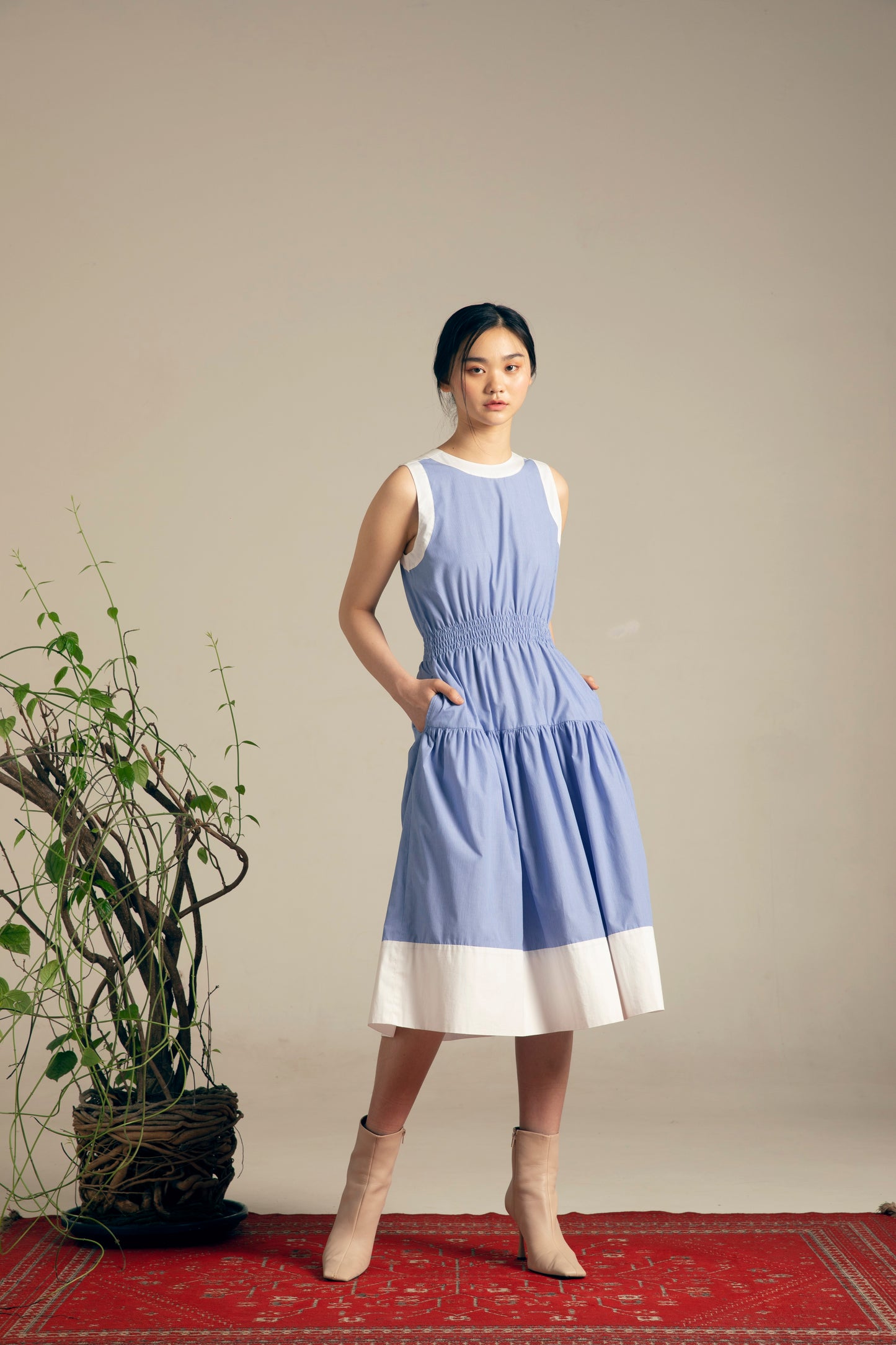 Aster Dress Stripe