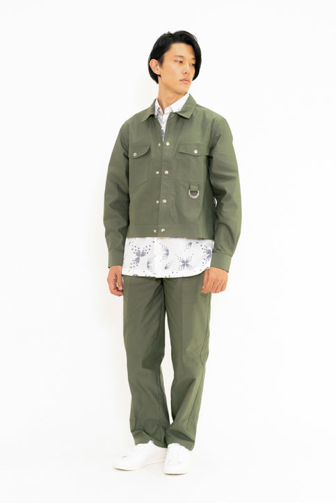 ツータックワイドトラウザーズ