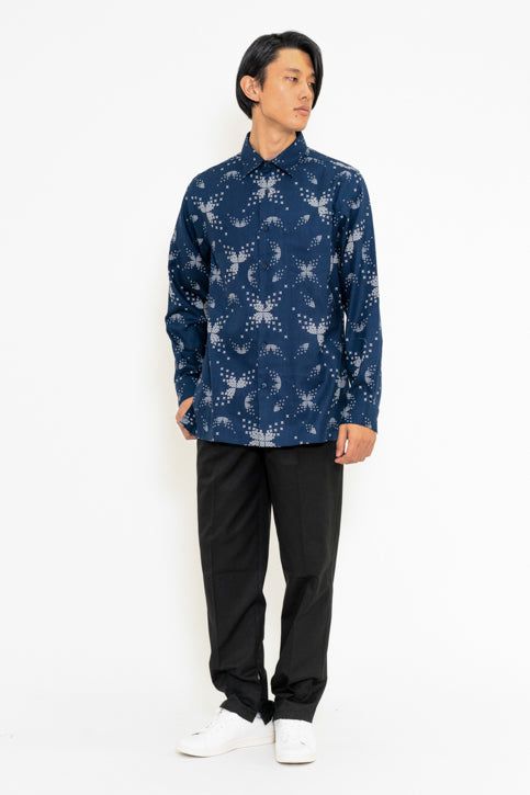 ドットテクスチャーシャツ