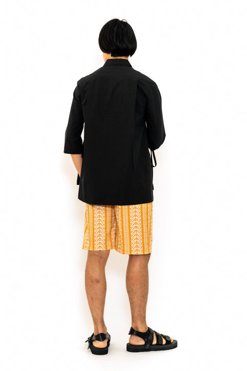 イエローリーフプリントショーツ