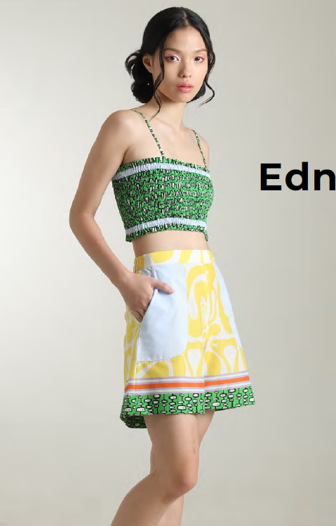 Edna Short Swirl