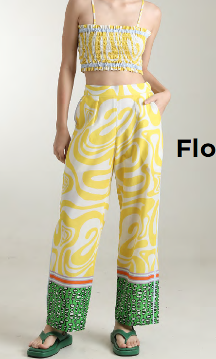 Flo Long Pants Swirl