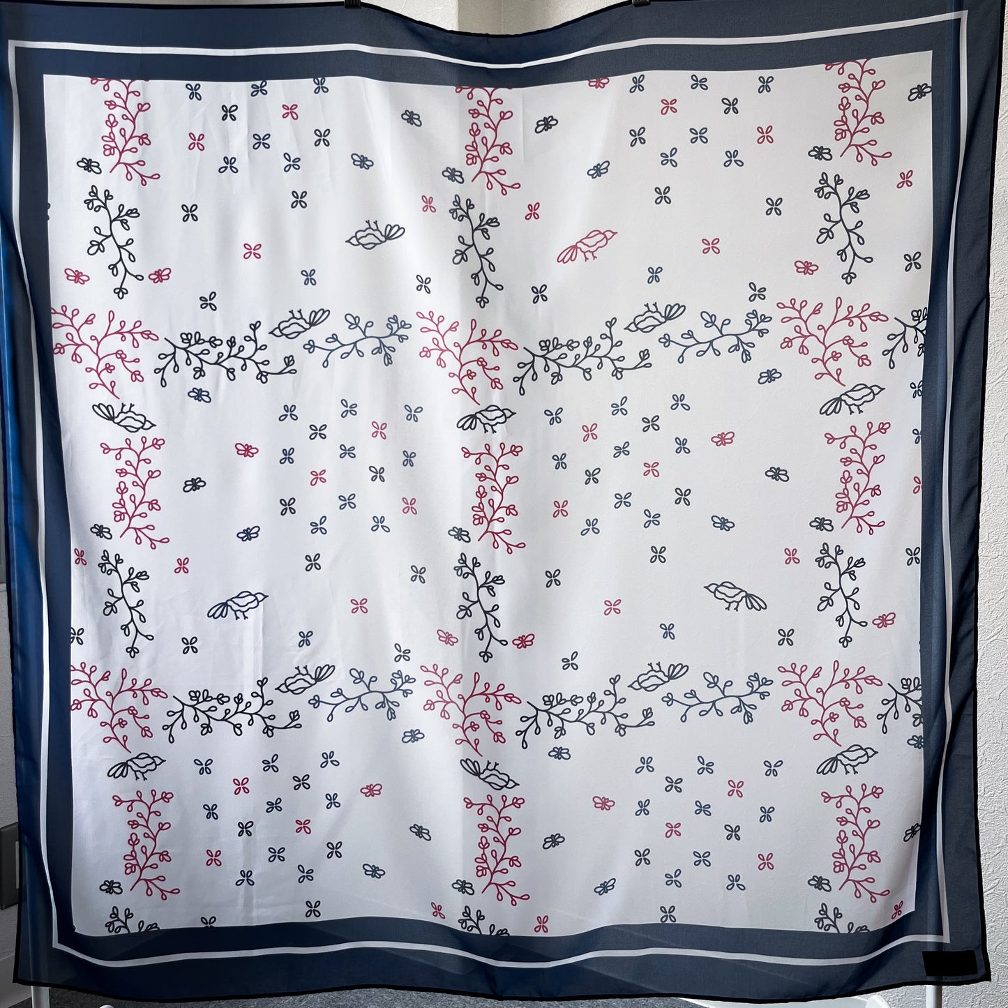 #02 スカーフ フェミニンホワイト