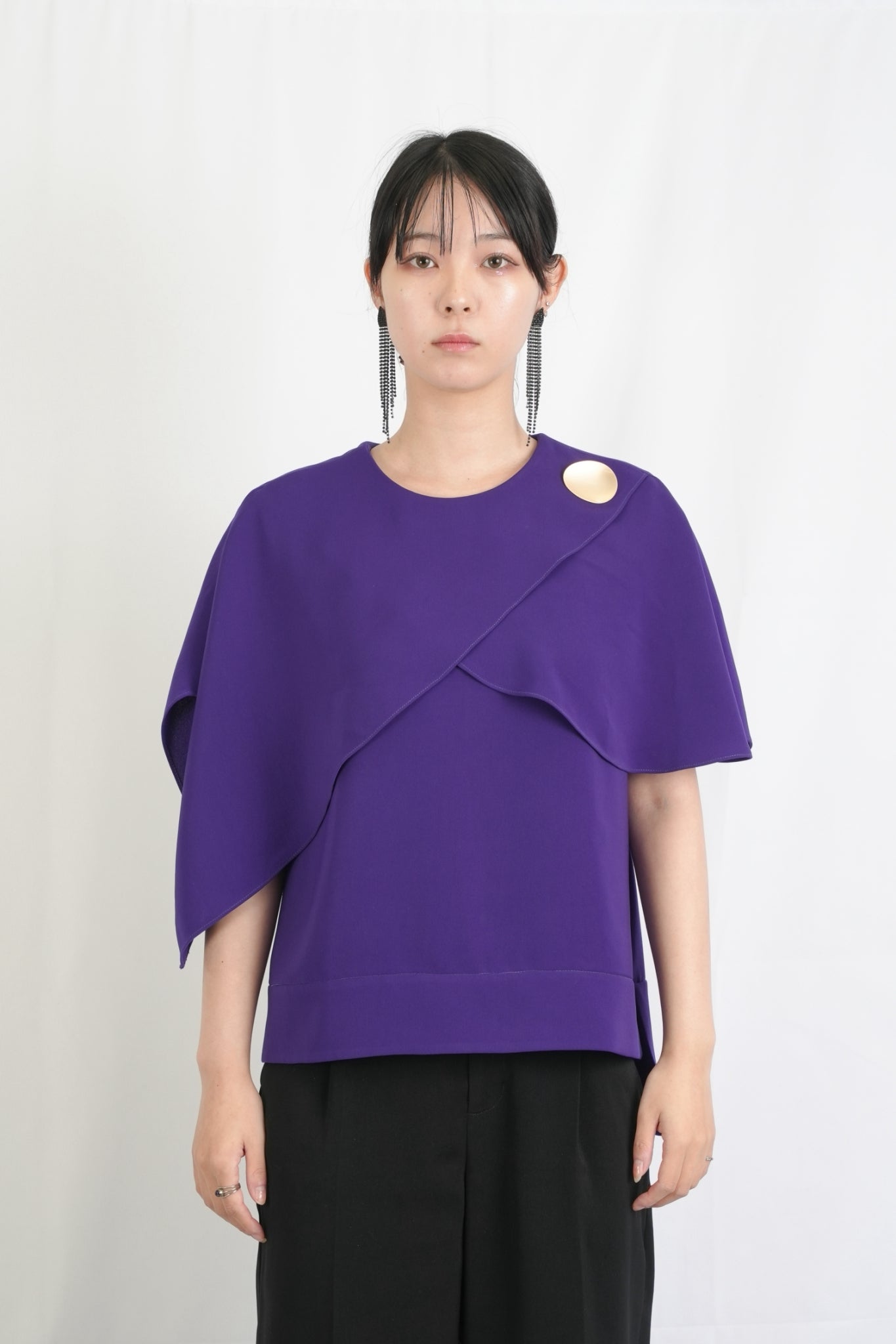 フレアブラウス