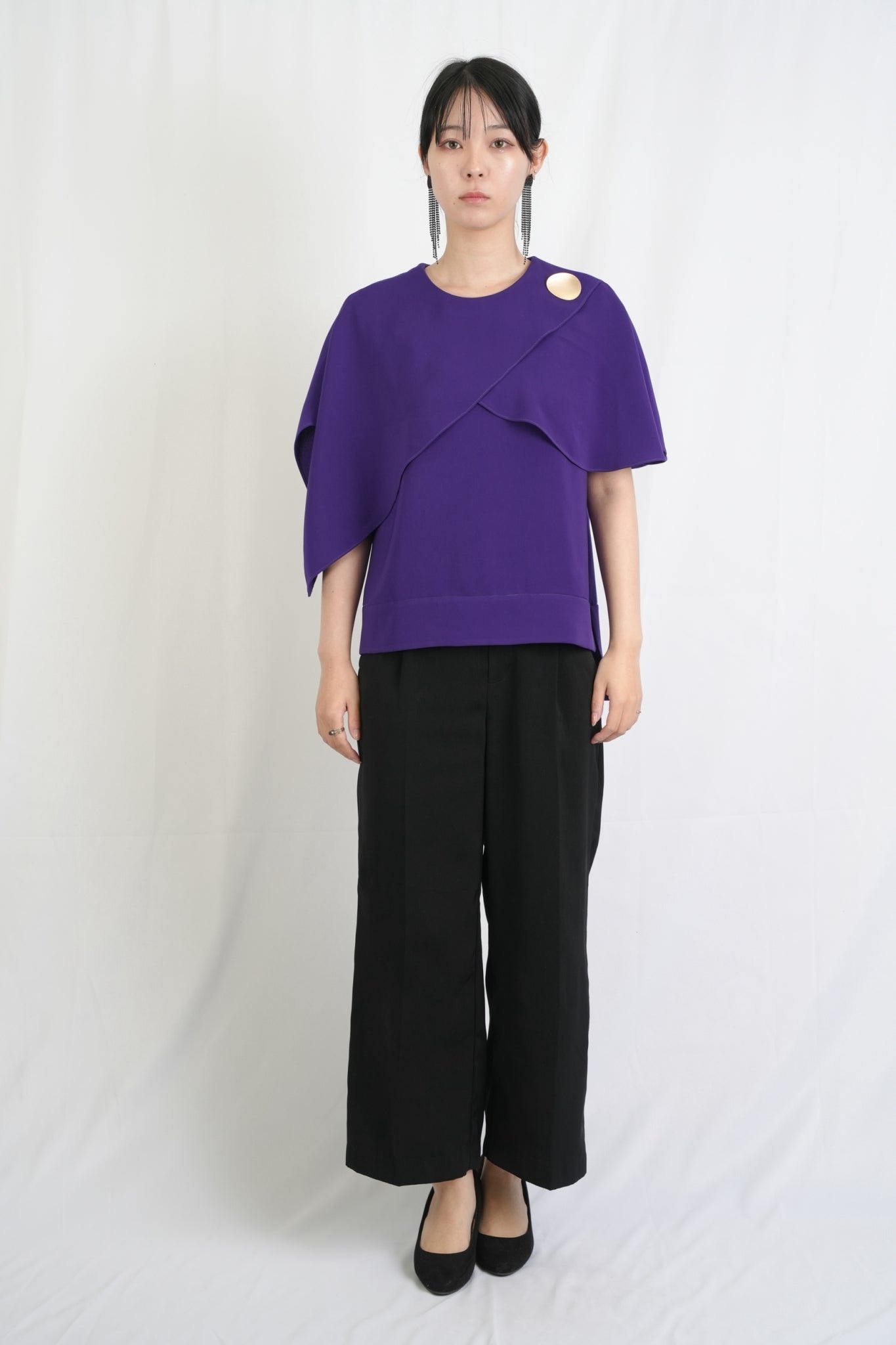 フレアブラウス