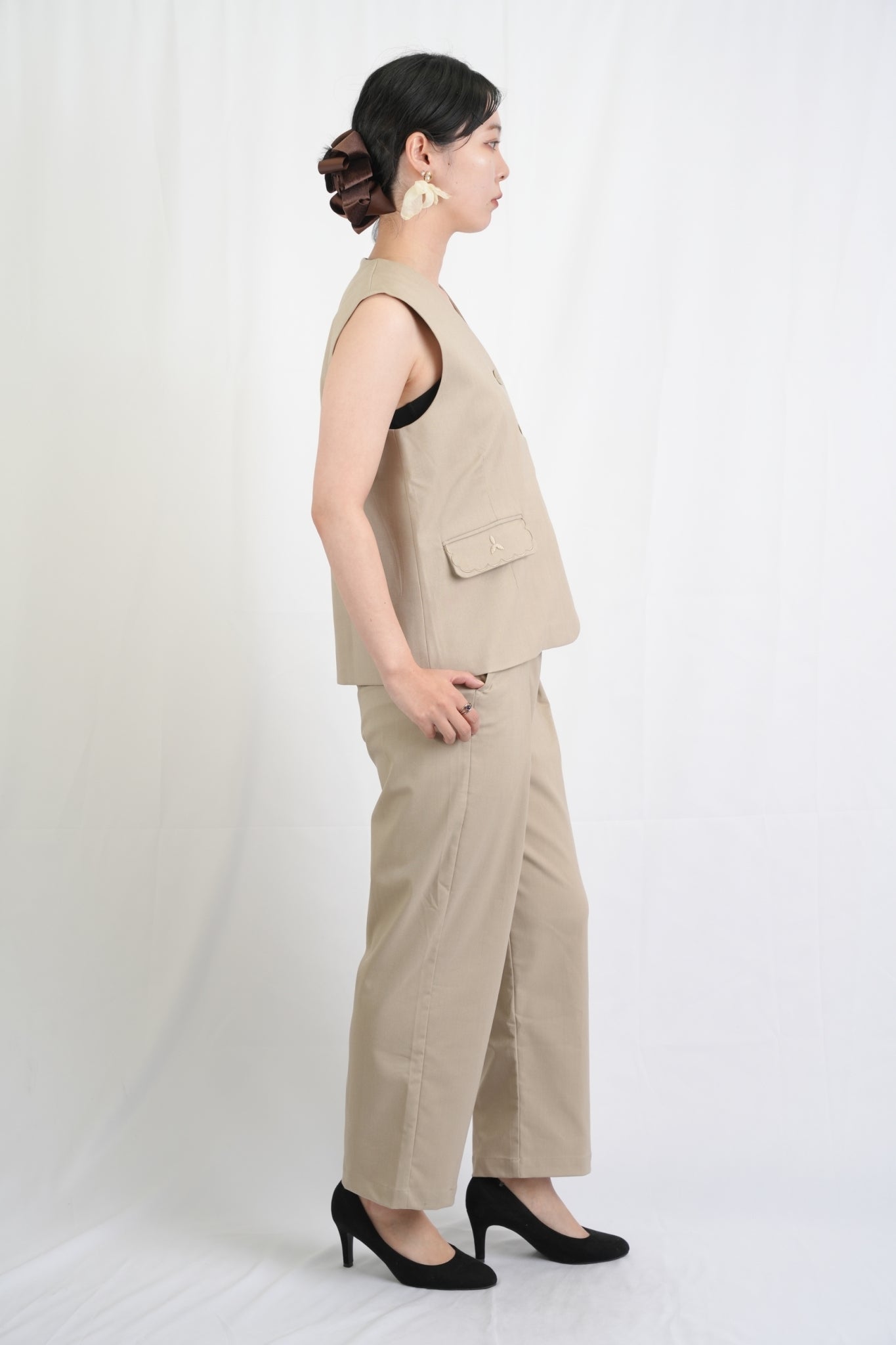 ノースリーブジャケット