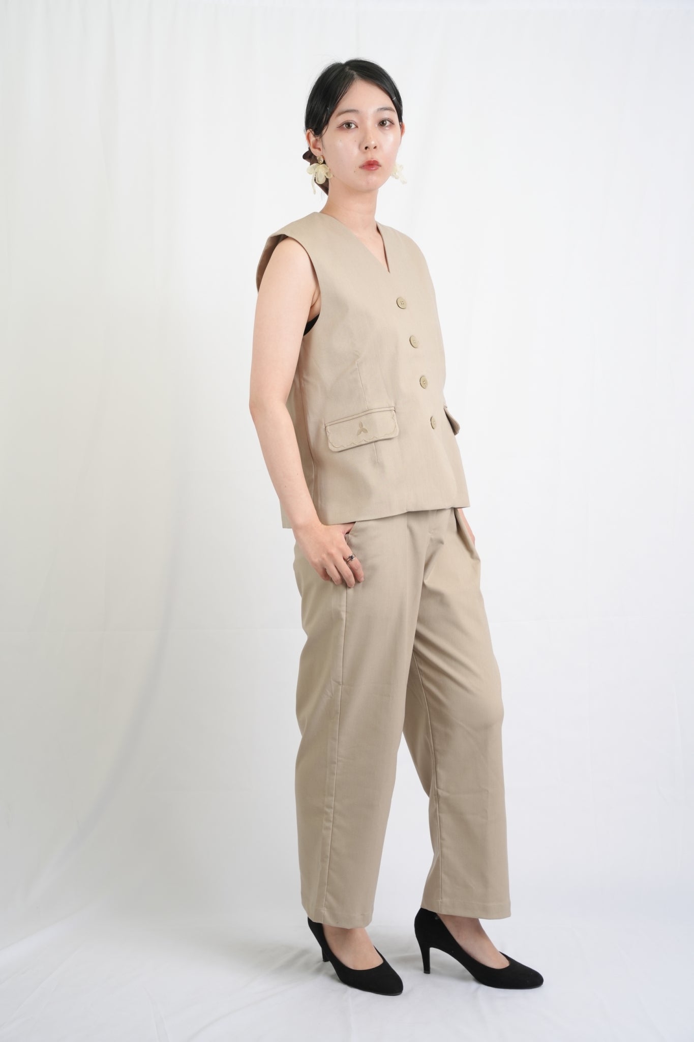 ノースリーブジャケット