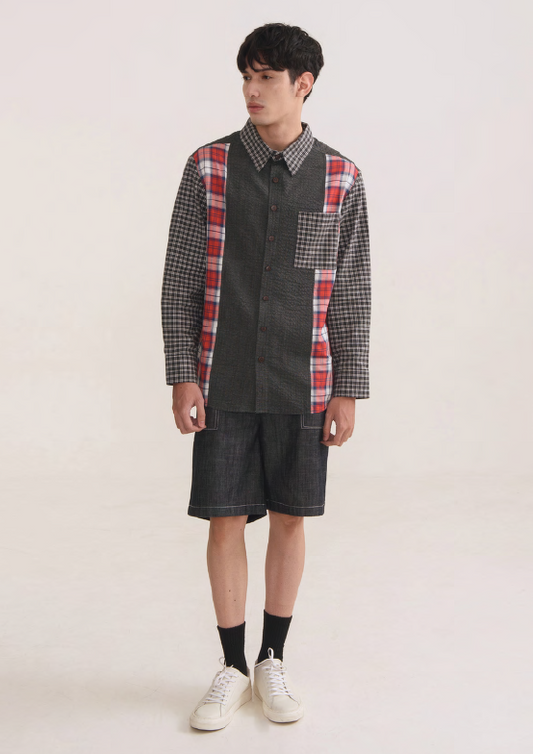 Gautam Longsleeve Shirt Tartan